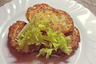 Капуста обжаренная в яйце