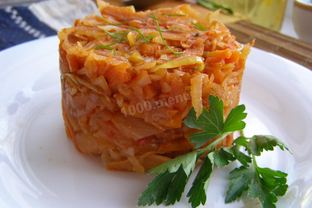 Капуста свежая в мультиварке