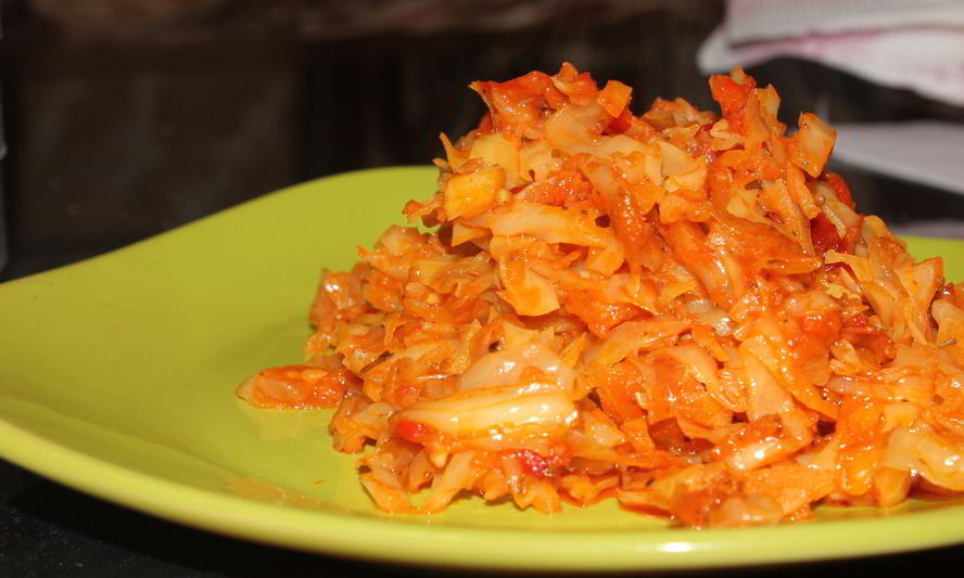 Рецепт капуста тушеная