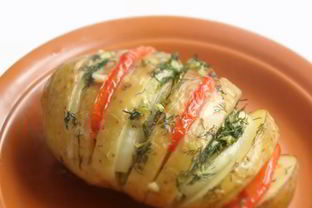 Картофель фаршированный