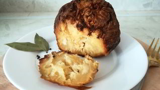 Корень сельдерея, запеченный в духовке