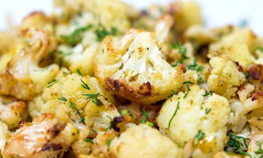 Рецепт легкая цветная капуста с сыром в духовке