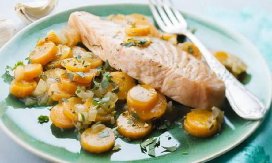 Рецепт морковь жареная с чесноком и тмином