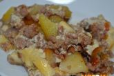 Мусака с картофелем и фаршем