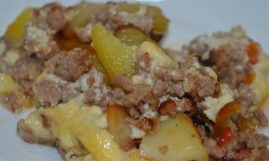 Рецепт мусака с картофелем и фаршем