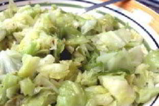 Обжаренная капуста