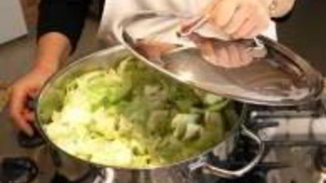 обжаренная капуста