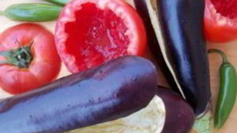 овощи, фаршированные фаршем