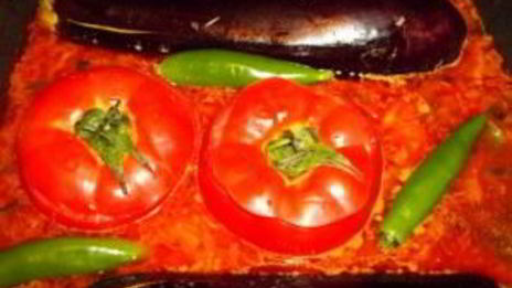 овощи, фаршированные фаршем