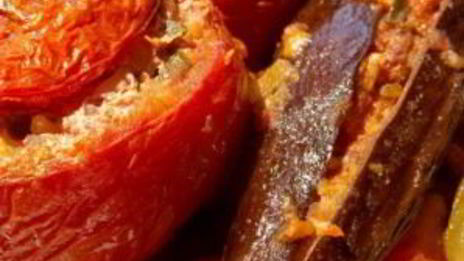 овощи, фаршированные фаршем