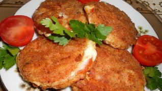 Помидоры жареные