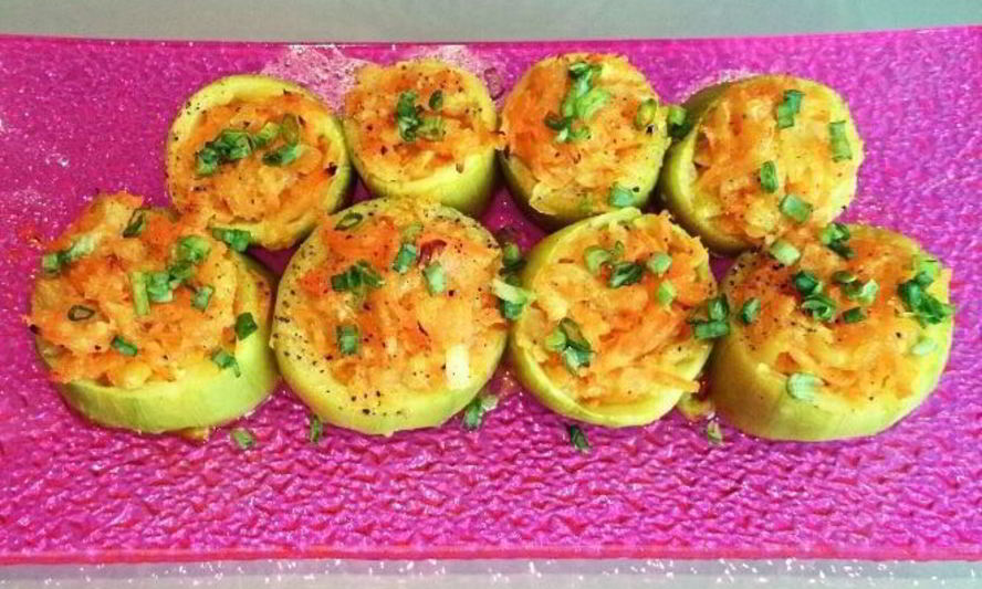 Рецепт постные фаршированные кабачки