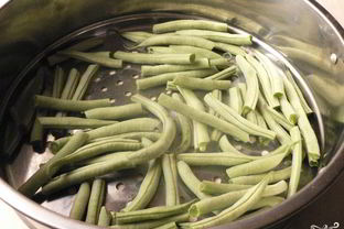 Стручковая фасоль на пару