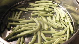 Стручковая фасоль на пару