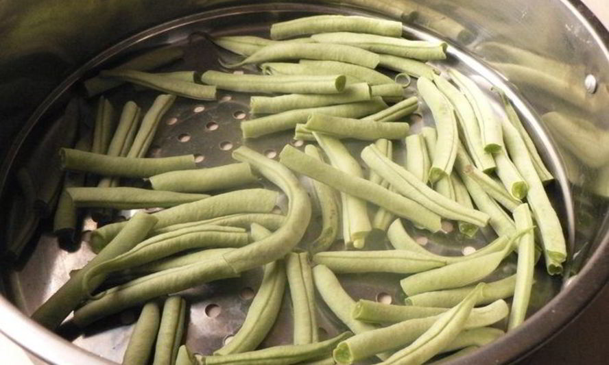 Рецепт стручковая фасоль на пару