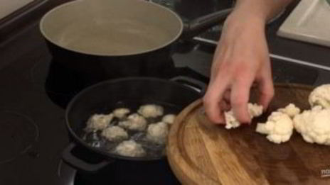 цветная капуста в нежном кляре