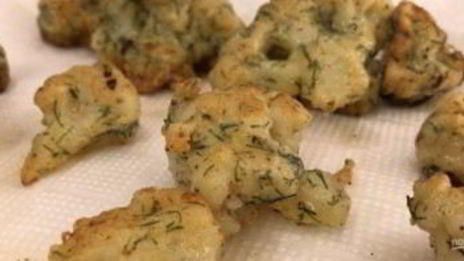 цветная капуста в нежном кляре