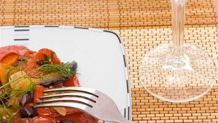 Тушеные баклажаны по-сицилийски