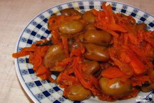 Тушеные бобы