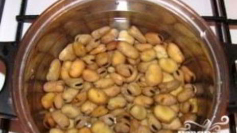 тушеные бобы