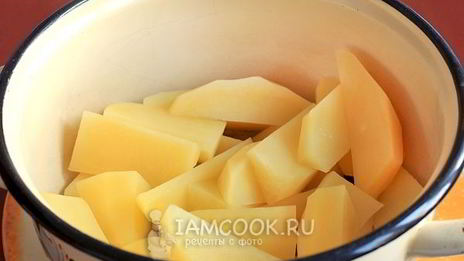 вареная картошка, запеченная в духовке