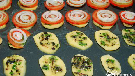 запеченный картофель серпантин