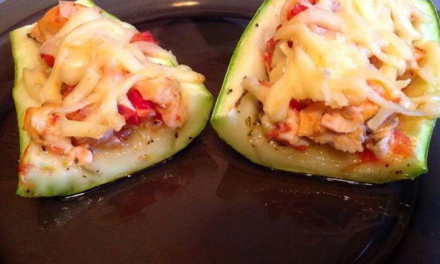 Рецепт запеченные, фаршированные кабачки