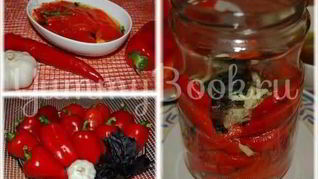 Запеченые перцы в маринаде