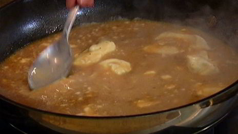 говяжья печень с шалфеем