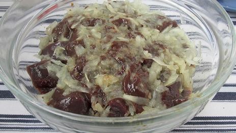 говяжья печень в кляре жареная