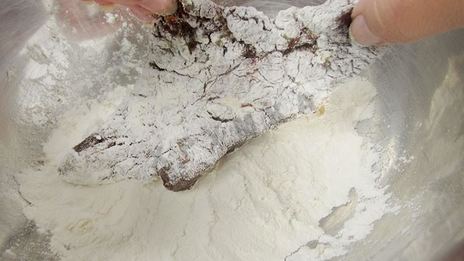 говяжья печень в кляре жареная