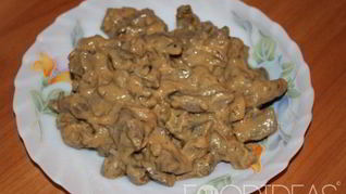 Говяжья печень в мультиварке