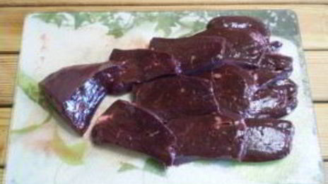 жареная говяжья печень