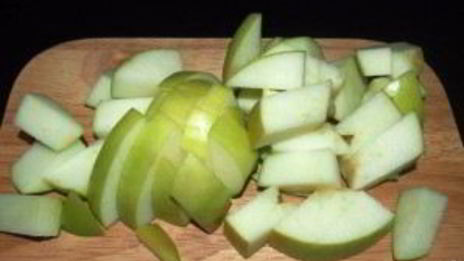 гусь с гречкой, грибами и печенью