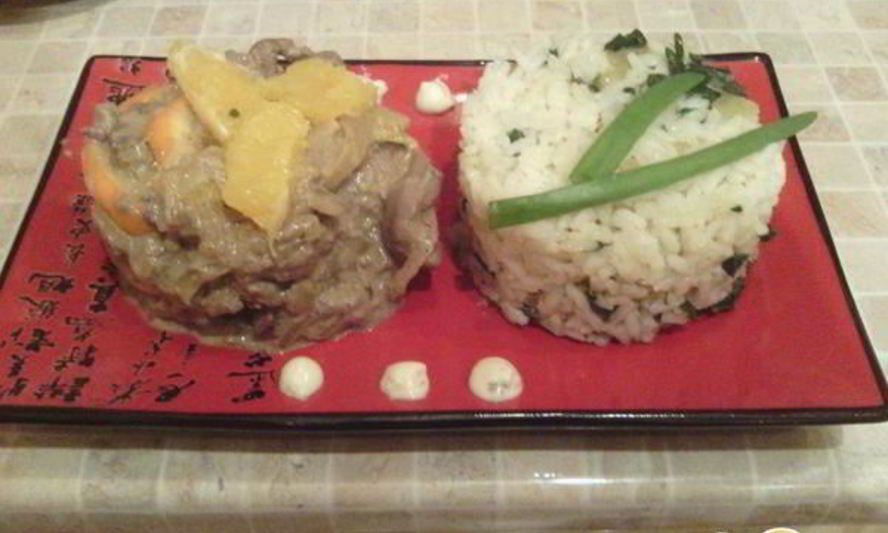 Рецепт куриная печень с апельсинами