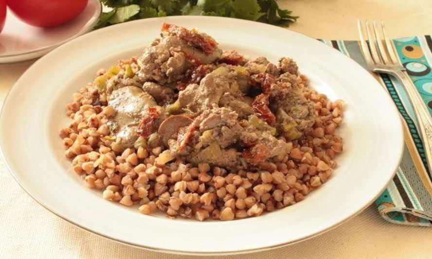 Рецепт куриная печень в ароматном соусе