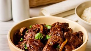 Куриная печень в азиатском стиле