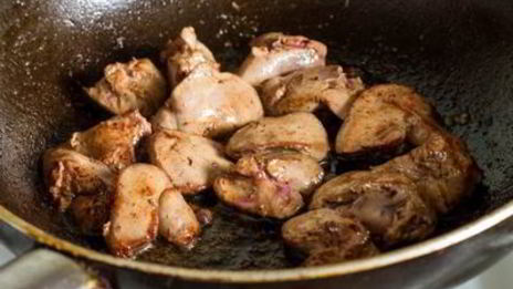 куриная печень в азиатском стиле