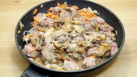 куриная печень в духовке