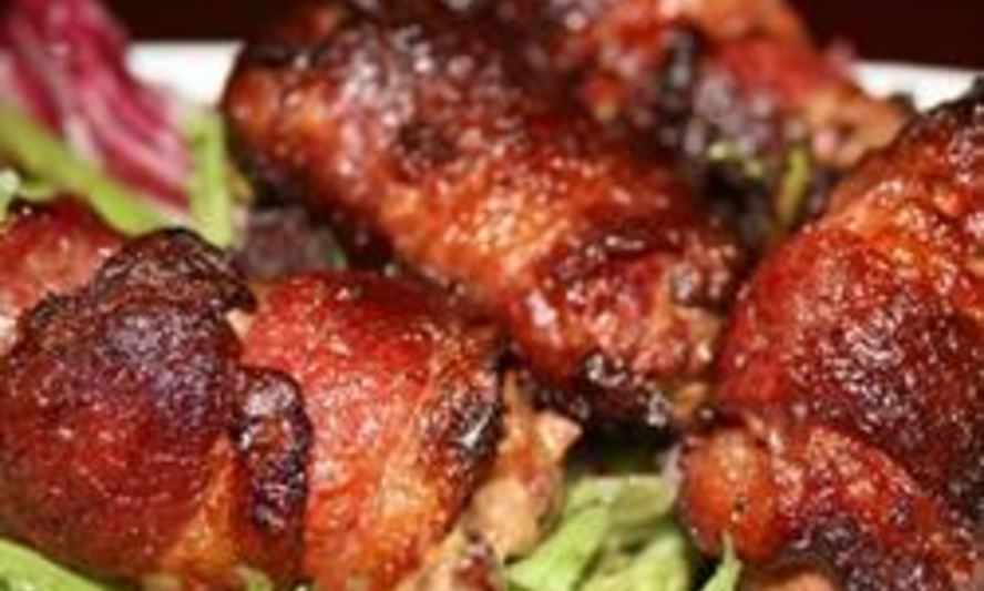 Рецепт куриная печенка в беконе