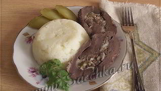 Печень фаршированная