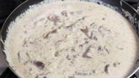 печень индейки со сметаной