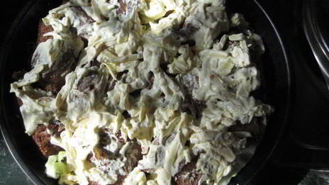 печень на капустной подушке