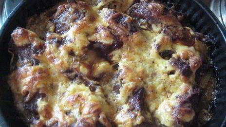 печень на капустной подушке