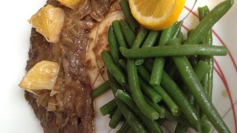 печень с апельсинами