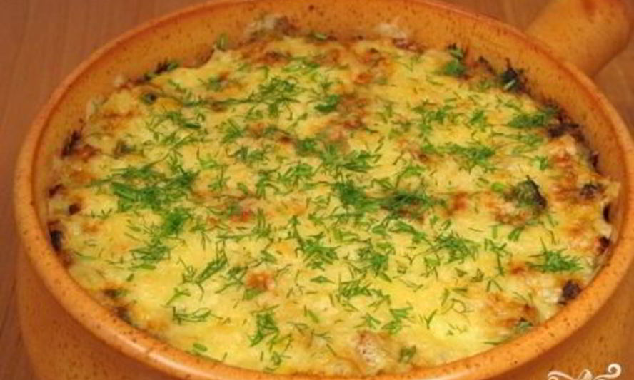 Рецепт печень с картофелем в горшочке