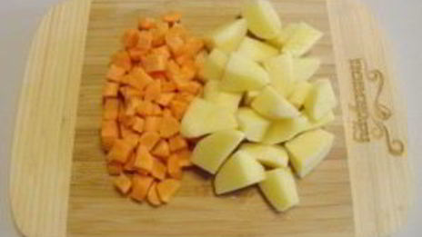 печень с овощами в духовке