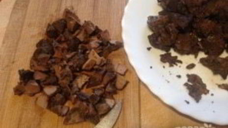 печень с рисом в тесте