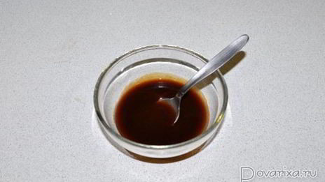 печень с восточным соусом