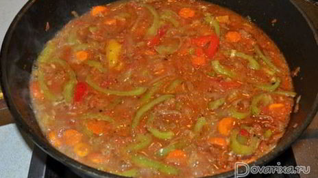 печень со сладким перцем